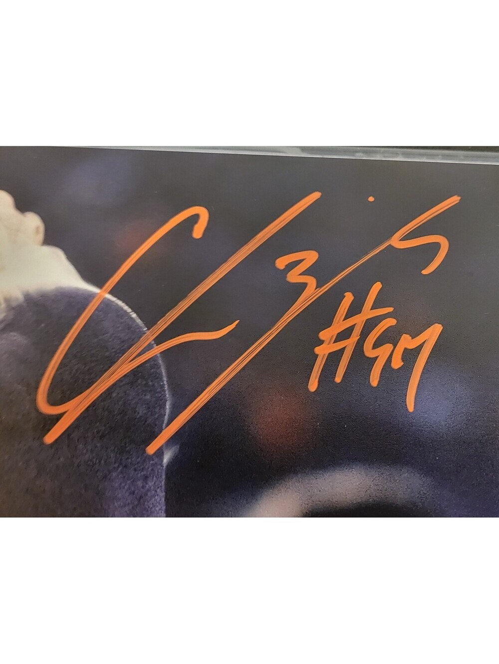 Chris Zorich Chicago Bears #97 NFL Autographed Signed 8"x10" Photo JSA COA - Picture 3 of 6